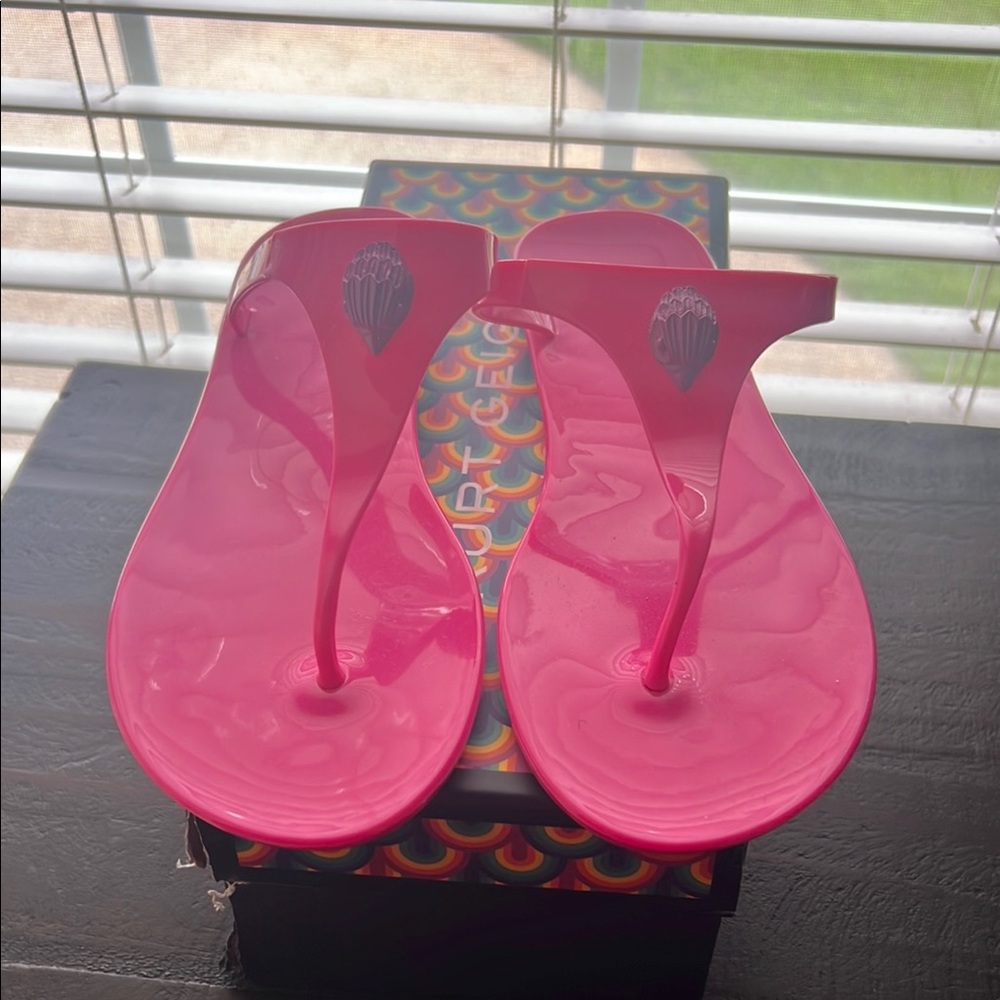Pink Jelly Sandals